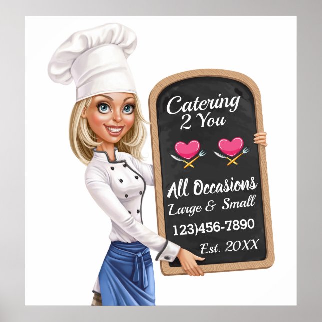 Catering Business Poster (Framsidan)