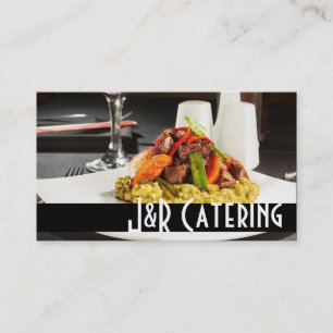 Catering Chef Bröllopsfixaren Food Restaurant Visitkort