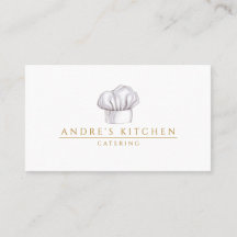 Catering Culinary Watercolor Chef's Hat