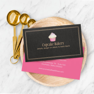 Catering Cupkaka Bakery Pastry Chef Visitkort