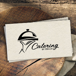 Catering Fack för ornament - svart Visitkort