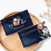 Catering för blå vattenfärg