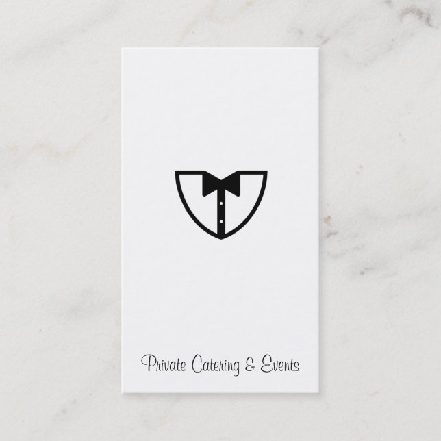 Catering- & för händelser 2 visitkort (Framsida)