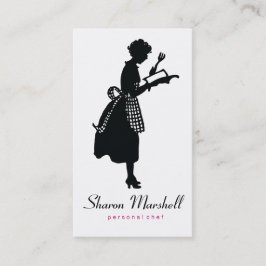 Catering för kock för kock för älskvärd visitkort