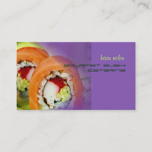 Catering, fotomall visitkort