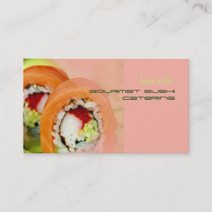 Catering, fotomall visitkort