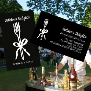 Catering Kökschef Evenemangsplanering Matberedning Visitkort