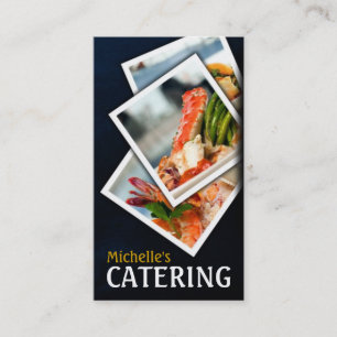 Catering, livsmedel, restauranger, ost, Affärskor Visitkort