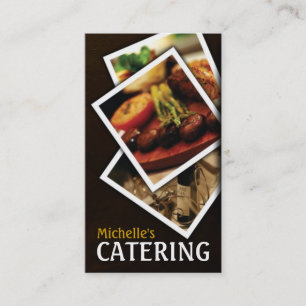 Catering, livsmedel, restauranger, ost, Affärskor Visitkort