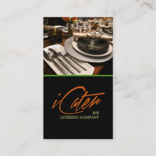 Catering, mat, Party-planerare Visitkort