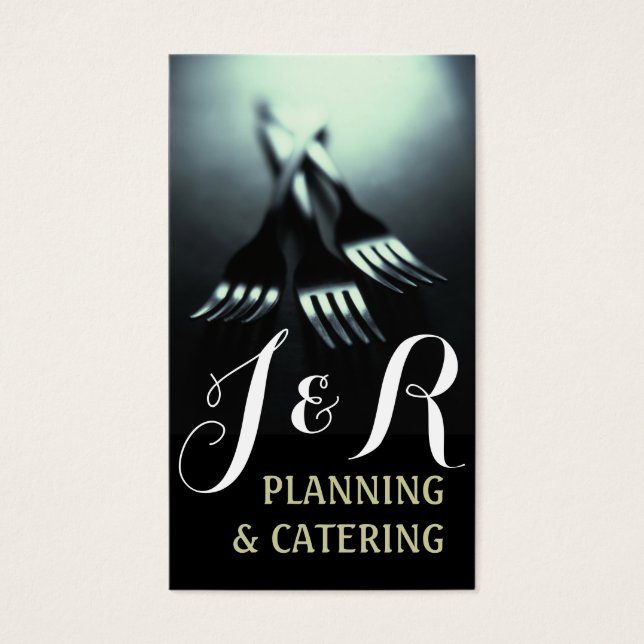 Catering Party Bröllopsfixaren Restaurang Visitkort (Framsidan)