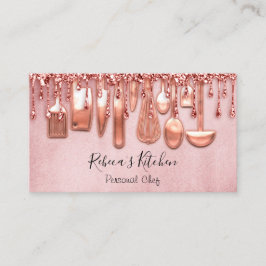 Catering Personal Chef Kitchen Knifes Ro  Visitkort