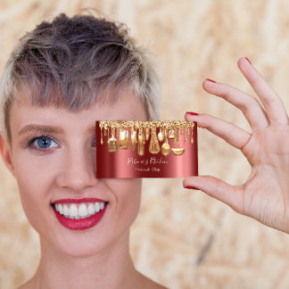 Catering Personal Chef Restaurant Drip Ro Cooper Visitkort