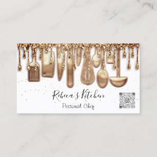 Catering Personal Chef Restaurant Drip Ro QR Visitkort