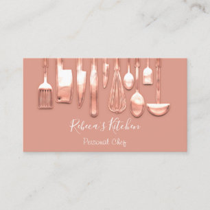 Catering Personal Chef Restaurant Ro Visitkort