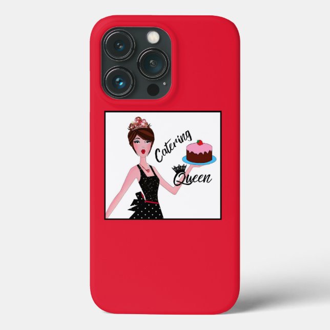 "Catering Queen" Fodral-Mate iphone case (Baksida)