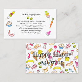 Catering Restaurant Event planner Livsmedel i Visitkort