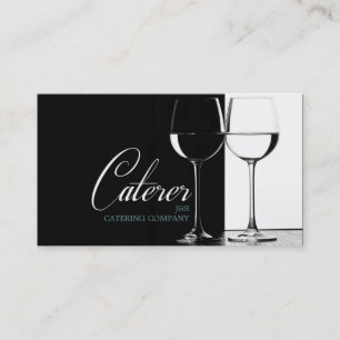 Catering Service Caterer Food Party Planner Visitkort