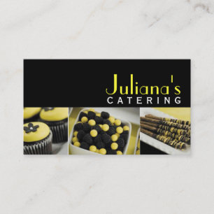 Catering Service, Food, Bakery Affärskort Visitkort