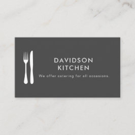 Catering Service Visitkort