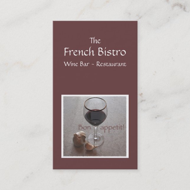 Cateringvisitkort Visitkort (Framsida)