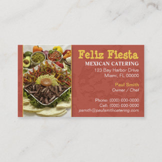 Cateringvisitkort Visitkort
