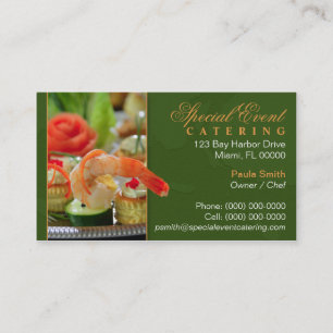 Cateringvisitkort Visitkort