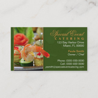 Cateringvisitkort Visitkort