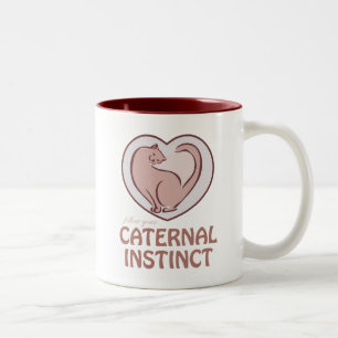 Caternal Ininct Två-Tonad Mugg