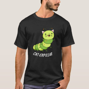 Caterpelare Funny Kryp Pun Mörk BG T Shirt