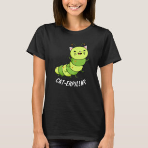 Caterpelare Funny Kryp Pun Mörk BG T Shirt