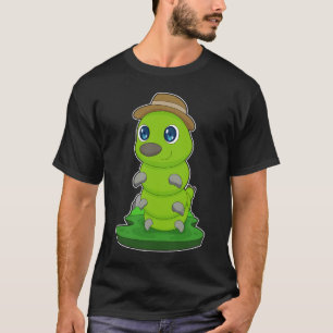 Caterpelare gentleman Hat T Shirt