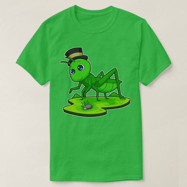 Caterpelare gentleman Hat T Shirt (Design framsida)