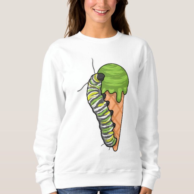 Caterpelare Ice kräm T Shirt (Framsida)