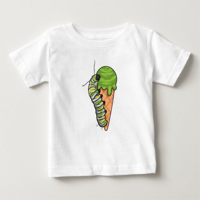 Caterpelare Ice kräm T Shirt (Framsida)