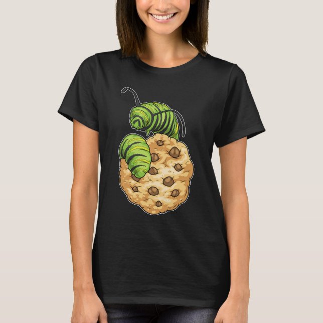 Caterpelaren Cookie T Shirt (Framsida)