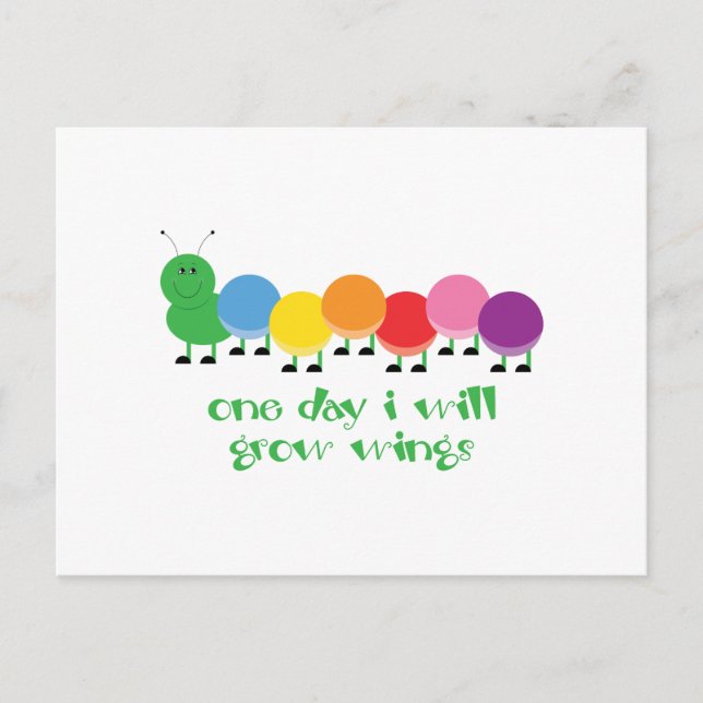 Caterpelaren Dream Vykort (Framsida)