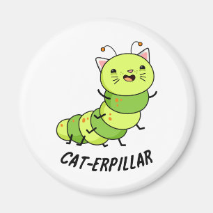 Caterpelaren Funny Kryp Pun Magnet