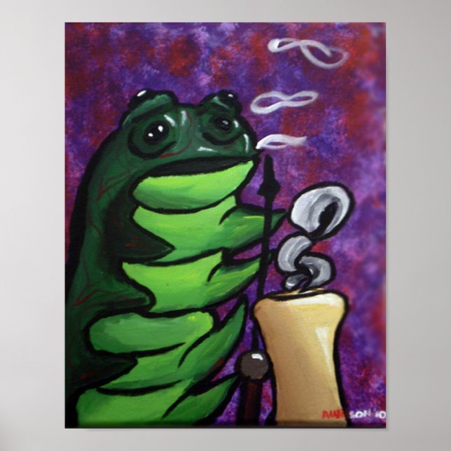 Caterpelars Hooka Poster (Framsidan)
