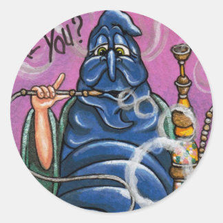 CATERPILLAR Alice i Wonderland Sticker Runt Klistermärke