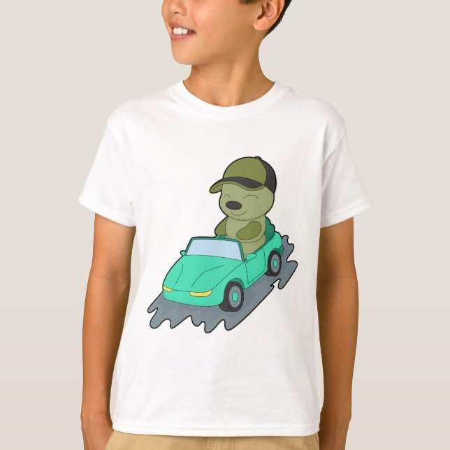 Caterpillar Car T Shirt (Framsida)