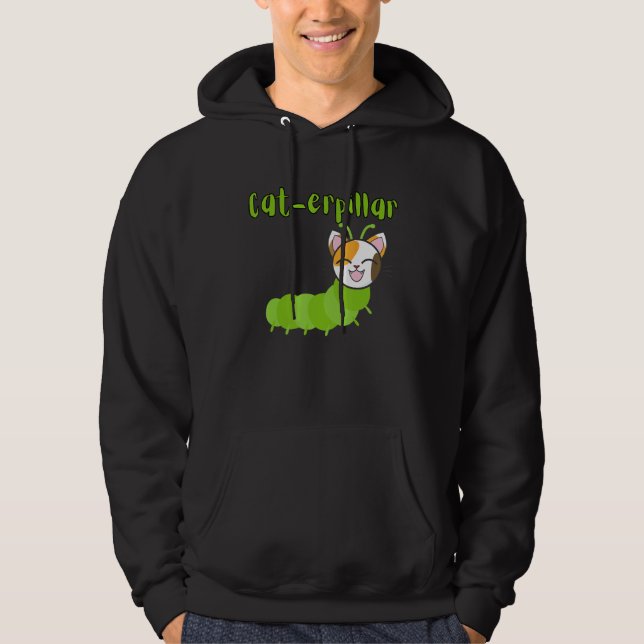 Caterpillar Cat Hoodie (Framsida)
