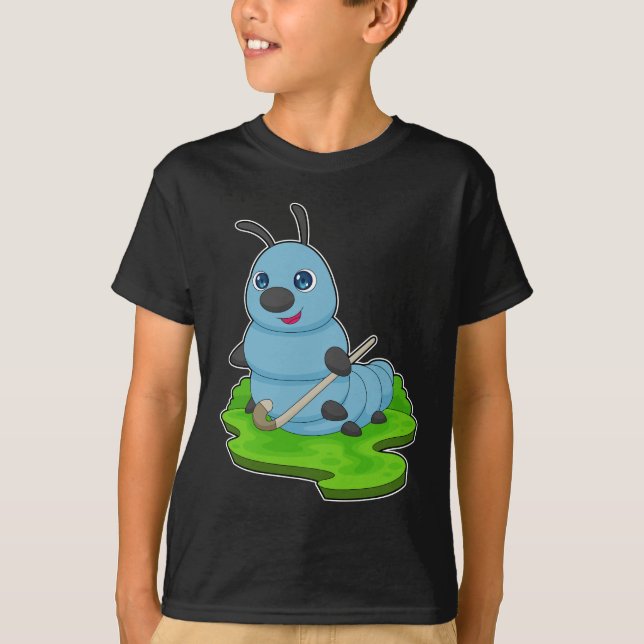 Caterpillar Hockey Hockeyklubba T Shirt (Framsida)