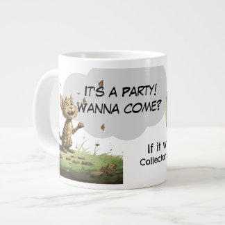 CatErpillar | It’s a Party! C. Posse Specialty Mug Jumbo Mugg