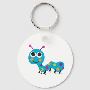 Caterpillar Keychain Nyckelring