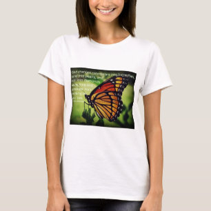 Caterpillars in i fjärilar t shirt
