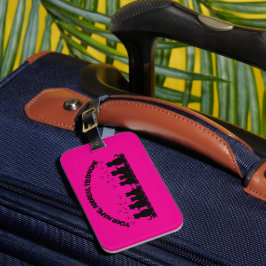 caterwauling Personalize , Luggage Tag Bagagebricka