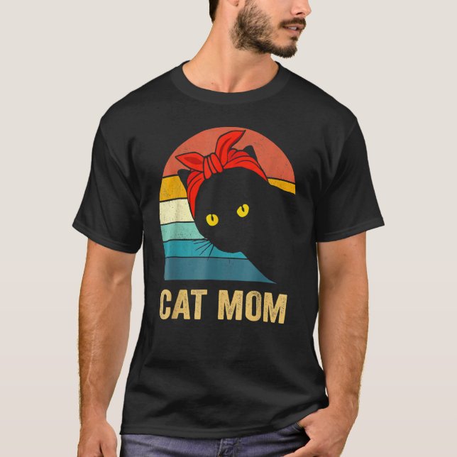 Cates mamma för Cates mors dag T Shirt (Framsida)