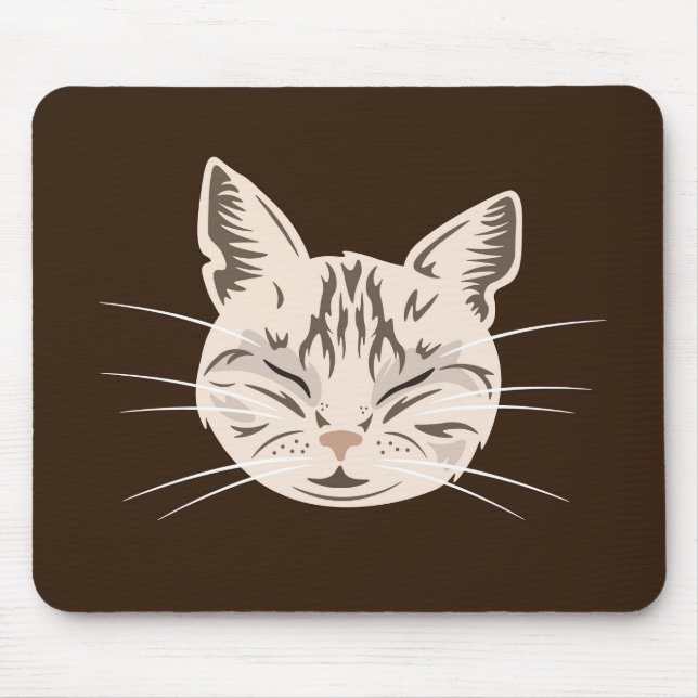 Catface Graphic Mousepad Musmatta (Framsidan)