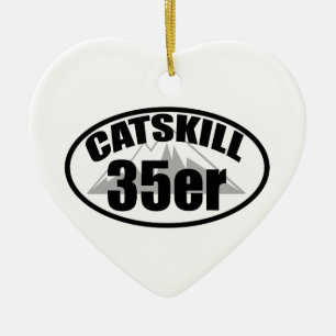 Catfärdighet 35er julgransprydnad keramik